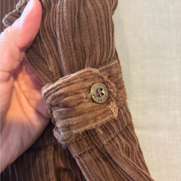 Vintage Erika Brown Corduroy Jumper Dress Pinafore Plus Size 2X - Picture 10 of 11